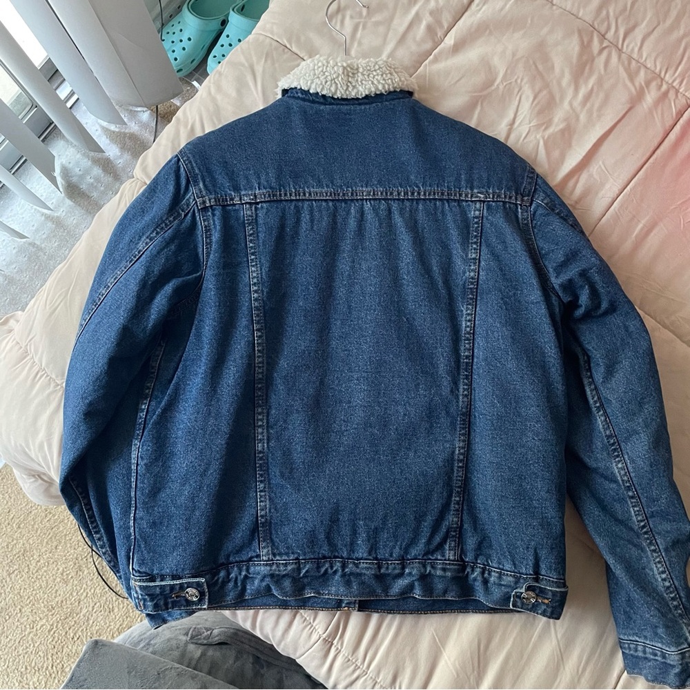 faux fur denim jacket !! - Picture 2 of 4